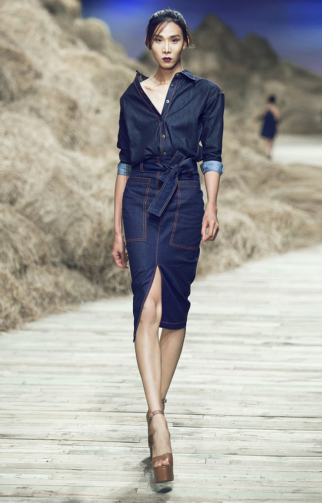 Chàng mẫu Việt giả gái, catwalk lả lướt đến mức mẫu nữ cũng chào thua! - Ảnh 3.