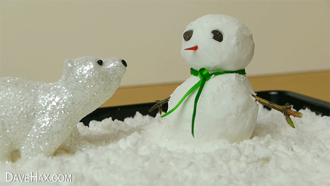 Cần gì đợi trời tuyết, bạn vẫn có thể làm người tuyết tại nhà với 2 nguyên liệu đơn giản - Ảnh 6.