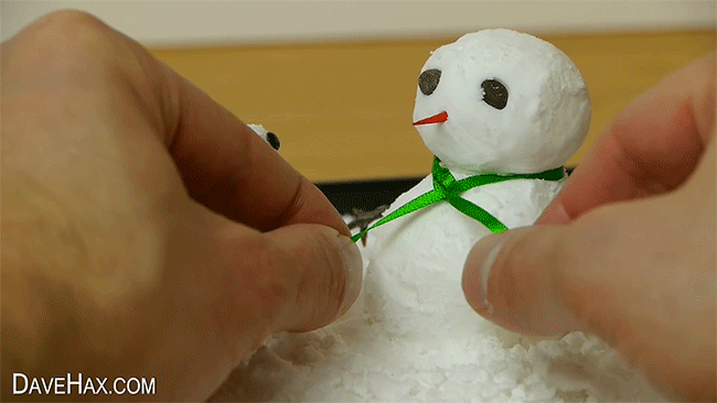 Cần gì đợi trời tuyết, bạn vẫn có thể làm người tuyết tại nhà với 2 nguyên liệu đơn giản - Ảnh 5.