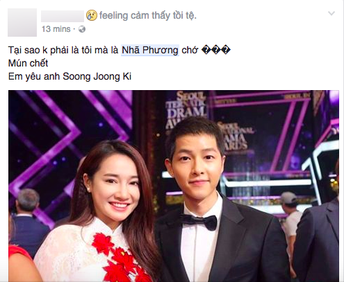 Chụp h&igrave;nh th&acirc;n thiết b&ecirc;n mỹ nam Song Joong Ki, Nh&atilde; Phương trở th&agrave;nh c&ocirc; g&aacute;i được ghen tị nhất - Ảnh 10.