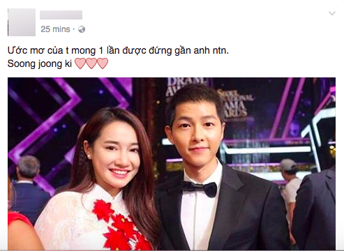 Chụp h&igrave;nh th&acirc;n thiết b&ecirc;n mỹ nam Song Joong Ki, Nh&atilde; Phương trở th&agrave;nh c&ocirc; g&aacute;i được ghen tị nhất - Ảnh 11.