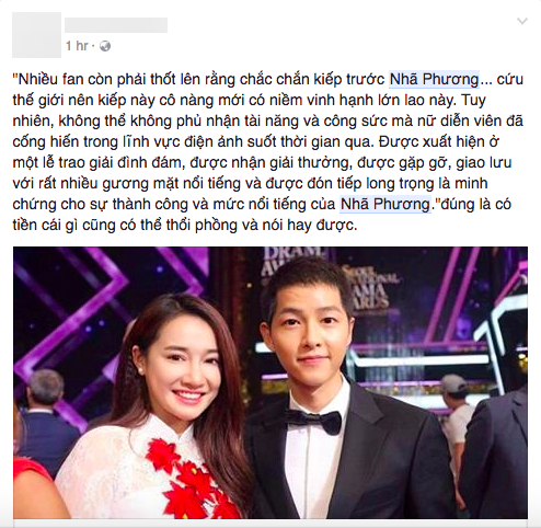 Chụp h&igrave;nh th&acirc;n thiết b&ecirc;n mỹ nam Song Joong Ki, Nh&atilde; Phương trở th&agrave;nh c&ocirc; g&aacute;i được ghen tị nhất - Ảnh 13.