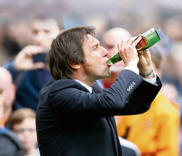 Uống bia: đây là lý do giúp Chelsea thăng hoa dưới thời Conte? - Ảnh 1.