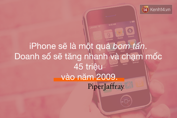 Đây là những gì người ta từng nói về iPhone thập kỷ trước - Ảnh 2.