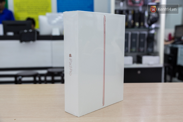 Cận cảnh chiếc iPad Pro vàng hồng có camera lồi vừa về Việt Nam - Ảnh 1.