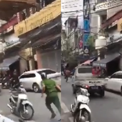 Hà Nội: Công an nổ súng giải tán đám đông tại phố Châu Long - Ảnh 3.