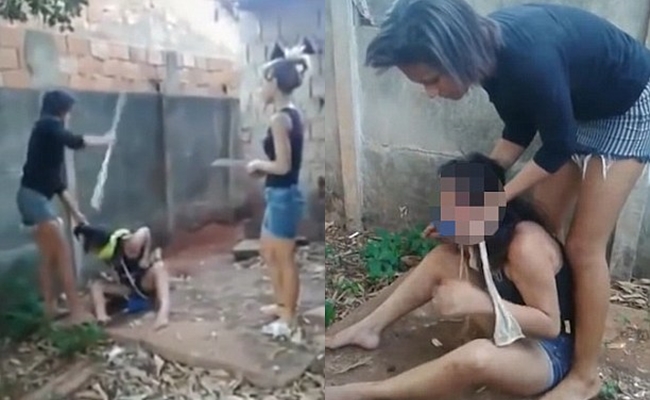 4 nữ sinh Brazil đào hố chôn sống tình địch và tra tấn suốt 4 giờ liên tục - Ảnh 2.