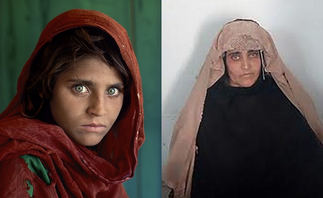 Cô gái Afghanistan trong bức ảnh nổi tiếng thế giới bị bắt vì dùng thẻ căn cước giả - Ảnh 1.