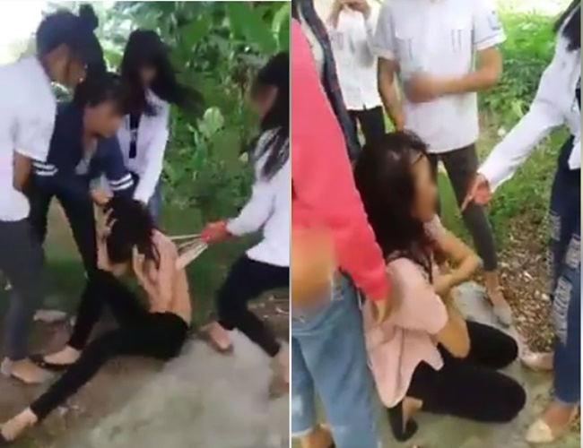 Nữ sinh Hải Phòng bị đánh hội đồng, lột đồ bắt quỳ gối xin lỗi vì mâu thuẫn trên facebook - Ảnh 2.