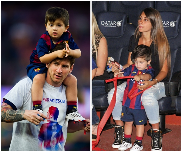 Quý tử Thiago chúc mừng Messi bằng cử chỉ đáng yêu và ý nghĩa - Ảnh 8.