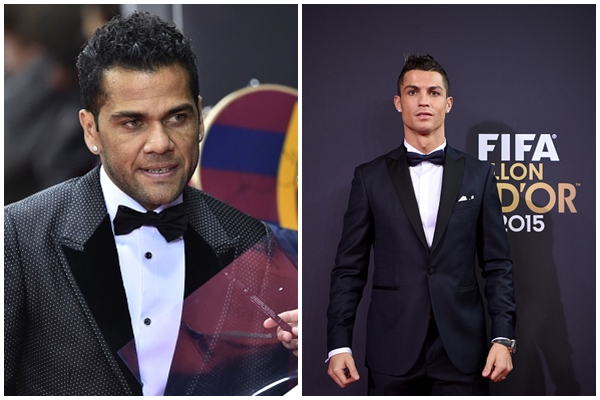 Ronaldo và Dani Alves cãi nhau nảy lửa tại Gala Quả bóng vàng - Ảnh 1.