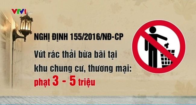 Vứt rác bừa bãi có thể bị phạt hàng triệu đồng từ 1/2/2017 - Ảnh 1.