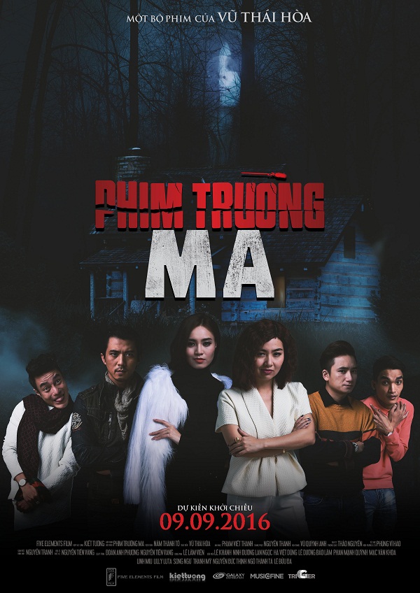 Lê Khánh, Ninh Dương Lan Ngọc nhếch mép trên poster “Phim Trường Ma” - Ảnh 3.