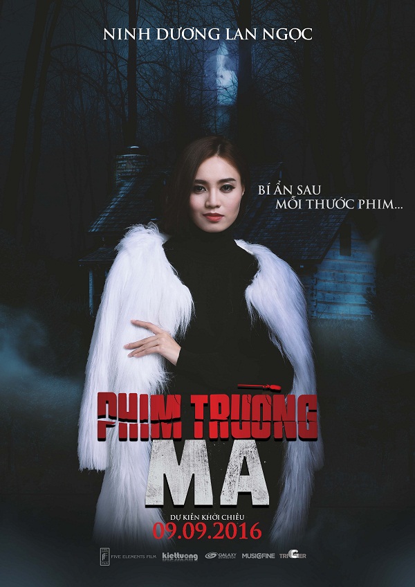 Lê Khánh, Ninh Dương Lan Ngọc nhếch mép trên poster “Phim Trường Ma” - Ảnh 2.