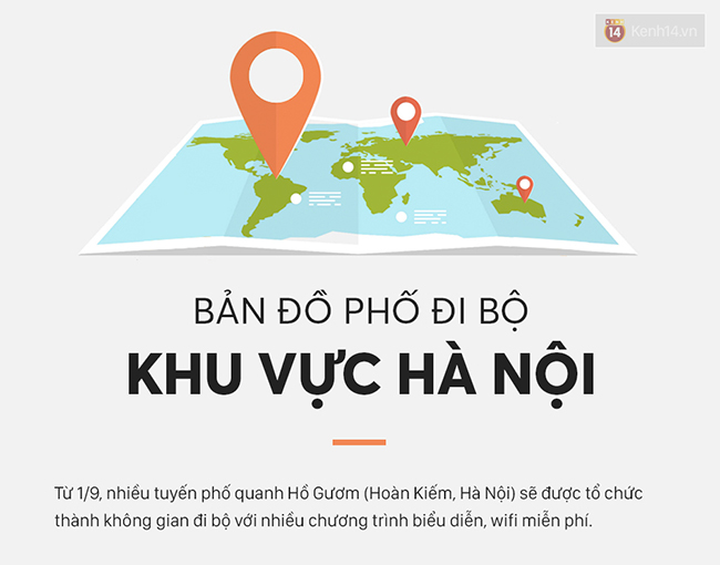 Infographic: 16 tuyến phố đi bộ quanh Hồ Gươm và những điểm gửi xe tiện lợi cho du khách - Ảnh 1.