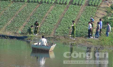 Nam thanh niên chết trong tư thế bị trói toàn thân bằng lưới ở hồ Suối Cam - Ảnh 1.