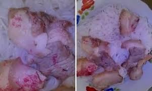 X&ocirc;n xao th&ocirc;ng tin thịt lợn luộc đổi m&agrave;u khi để qua đ&ecirc;m - Ảnh 1.