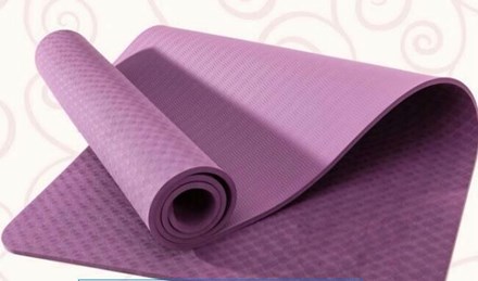 Thảm tập yoga xuất xứ Trung Quốc chứa chất cấm nguy hại - Ảnh 1.
