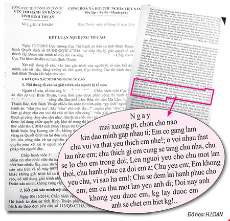 C&aacute;n bộ thi h&agrave;nh &aacute;n bị tố gạ t&igrave;nh đương sự - Ảnh 1.