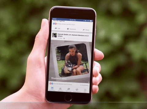 Facebook vừa ra ứng dụng ảnh Slideshow đầy sáng tạo - Ảnh 1.