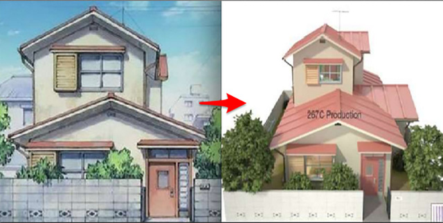 Tham quan ngôi nhà của Nobita dựng bằng đồ họa 3D chuẩn như thật - Ảnh 2.