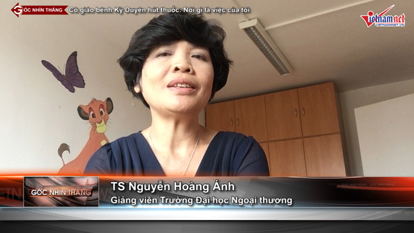 C&ocirc; gi&aacute;o b&ecirc;nh Kỳ Duy&ecirc;n h&uacute;t thuốc l&yacute; giải về ph&aacute;t ng&ocirc;n t&ocirc;i khinh - Ảnh 1.