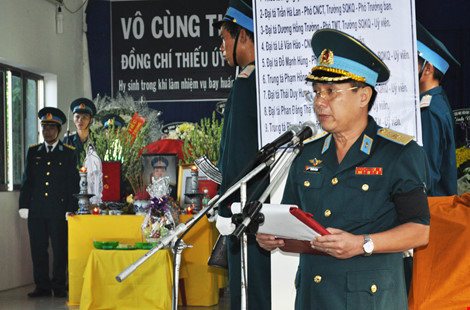 Vĩnh biệt Thiếu &uacute;y phi c&ocirc;ng Phạm Đức Trung - Ảnh 1.