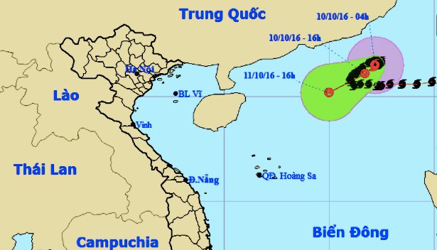 Bão số 6 thành áp thấp, miền Trung mưa to - Ảnh 1.