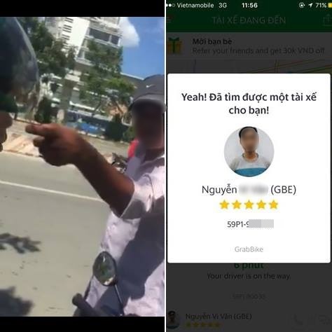 Th&ecirc;m một t&agrave;i xế GrabBike ở S&agrave;i G&ograve;n bị nh&oacute;m xe &ocirc;m ở bến xe dằn mặt - Ảnh 5.