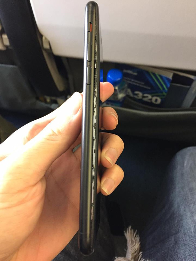 iPhone 7 Plus phát nổ sau khi rơi xuống đất