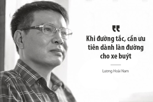 Tiến sĩ Lương Hoài Nam: Xe buýt và xe máy không thể chung sống hòa bình trên một làn đường, hãy chọn một thứ thôi! - Ảnh 2.