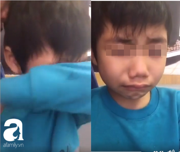 Vợ kh&oacute;c nấc livestream n&oacute;i con trai 6 tuổi bị chồng cũ v&agrave; mẹ chồng đuổi ra đường - Ảnh 2.