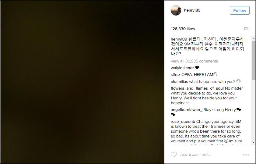 Henry (Super Junior-M) tố SM Entertainment đối xử bất công, Amber f(x) đồng tình - Ảnh 2. Henry (Super Junior-M) tố SM Entertainment đối xử bất công, Amber f(x) đồng tình - Ảnh 2.
