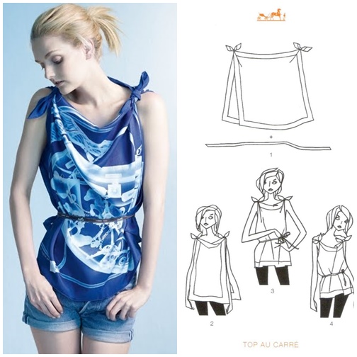 Phục sát đất tài biến khăn thành váy áo của sao Việt - Ảnh 15. Phục sát đất tài biến khăn thành váy áo của sao Việt - Ảnh 15.