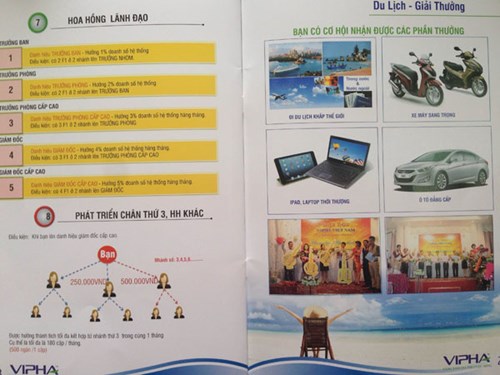 Tiếp tục lộ diện đường d&acirc;y b&aacute;n h&agrave;ng đa cấp lừa đảo Vipha - Ảnh 2.