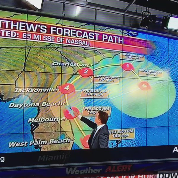 Bạn và tất cả bạn bè đều sẽ chết, BTV dự báo bão Matthew bị chỉ trích vì phát ngôn vạ miệng - Ảnh 2.