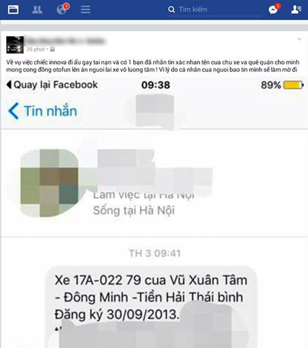 X&aacute;c định danh t&iacute;nh chủ xe Innova g&acirc;y tai nạn tr&ecirc;n đường V&otilde; Ch&iacute; C&ocirc;ng - Ảnh 4.