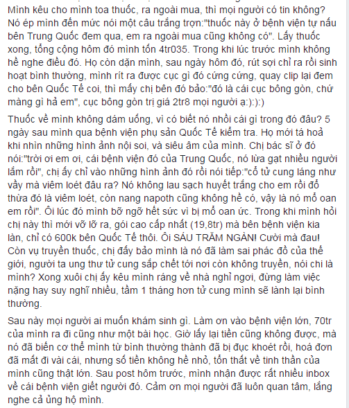 TP.HCM: Khám phụ khoa ở phòng khám tư, tốn 70 triệu phẫu thuật tử cung rồi ngã ngửa phát hiện sự thật - Ảnh 4.