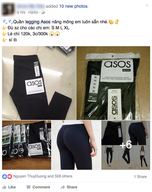 Phái đẹp đổ xô đi mua quần legging giúp nâng đỡ và làm căng tròn vòng 3 - Ảnh 4.