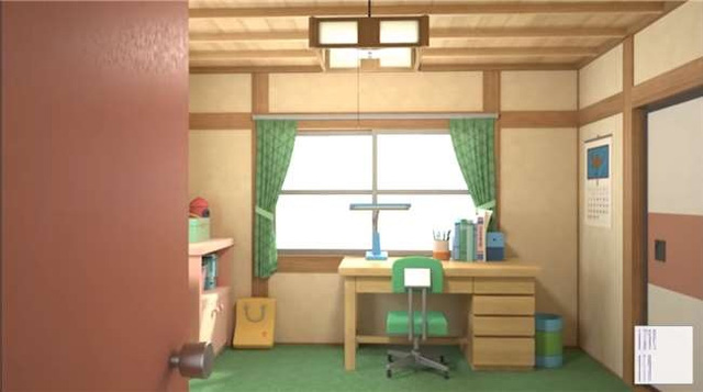 Tham quan ngôi nhà của Nobita dựng bằng đồ họa 3D chuẩn như thật - Ảnh 5.