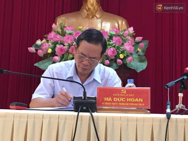 Tỉnh Yên Bái tổ chức họp báo: Bí thư và Chủ tịch HĐND tỉnh bị sát hại bằng súng K59 - Ảnh 9.