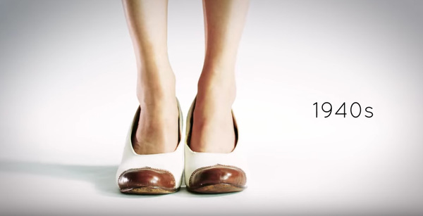 3 phút tái hiện lịch sử trong vòng 100 năm qua của giày cao gót - Ảnh 4.