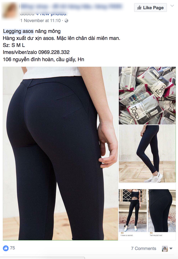 Phái đẹp đổ xô đi mua quần legging giúp nâng đỡ và làm căng tròn vòng 3 - Ảnh 7.