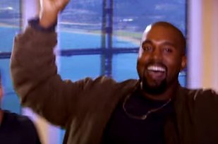 Kim siêu vòng 3 hộ tống chồng Kanye West đi thi American Idol - Ảnh 8.