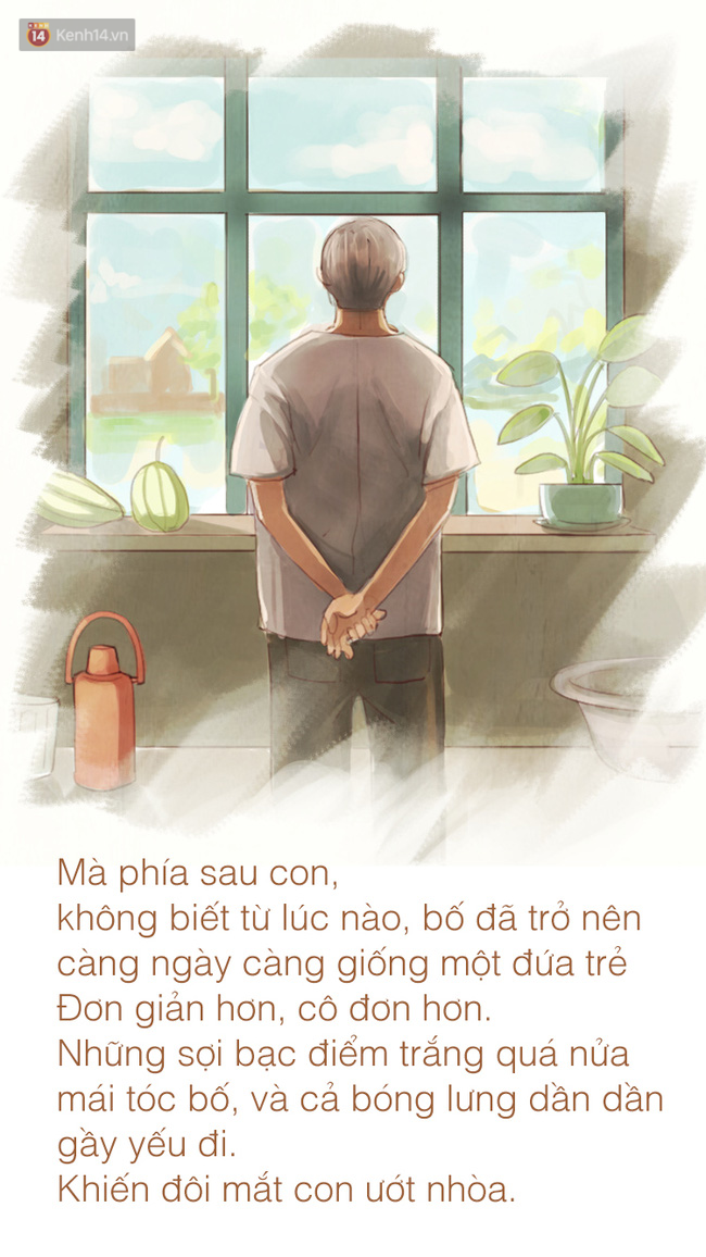 Bộ tranh: Bố chứng minh t&igrave;nh y&ecirc;u lớn nhất d&agrave;nh cho con, từ những điều nhỏ nhất... - Ảnh 7.