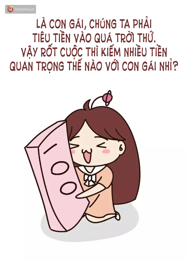 Rốt cuộc thì với con gái, việc chăm chỉ kiếm tiền quan trọng như thế nào? - Ảnh 1.