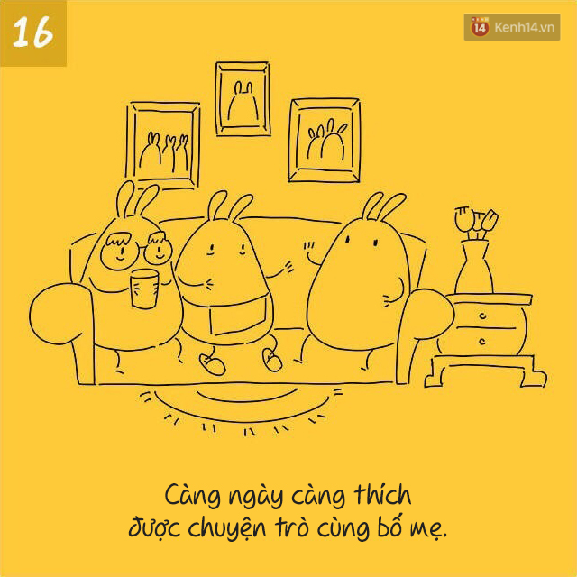 Bộ tranh: Một ng&agrave;y, bỗng ch&uacute;ng ta nhận ra c&aacute;c dấu hiệu chứng tỏ m&igrave;nh đ&atilde; gi&agrave;! - Ảnh 16.