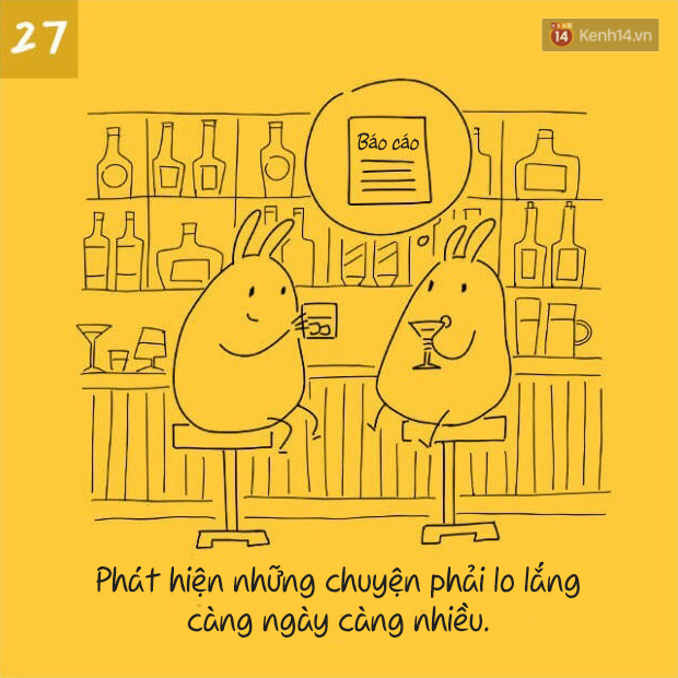 Bộ tranh: Một ng&agrave;y, bỗng ch&uacute;ng ta nhận ra c&aacute;c dấu hiệu chứng tỏ m&igrave;nh đ&atilde; gi&agrave;! - Ảnh 27.