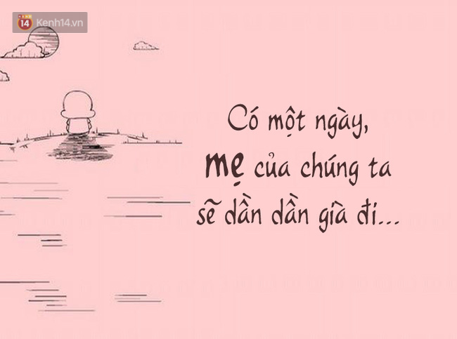 Bộ tranh: Có một ngày, mẹ của chúng ta sẽ chậm rãi già đi - Ảnh 1.