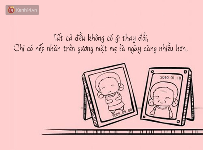 Bộ tranh: Có một ngày, mẹ của chúng ta sẽ chậm rãi già đi - Ảnh 4.